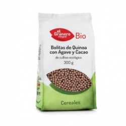 El Granero Bolas Integrais de Quinoa com Agave e Cacau Orgânico 300 gr