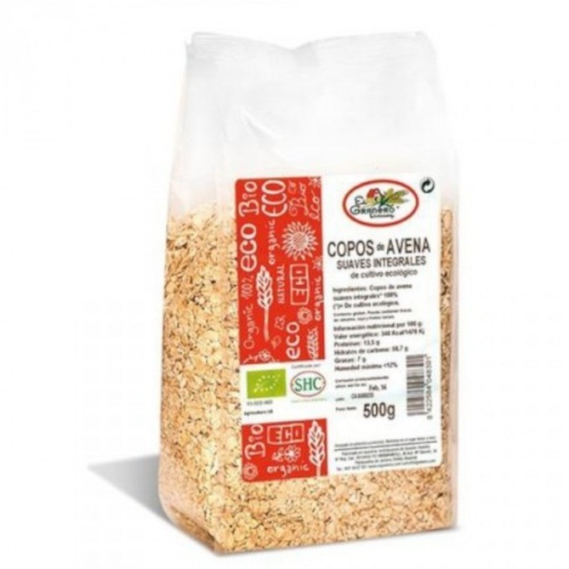 El Granero Integral Flocons d'avoine entière biologique 500 gr
