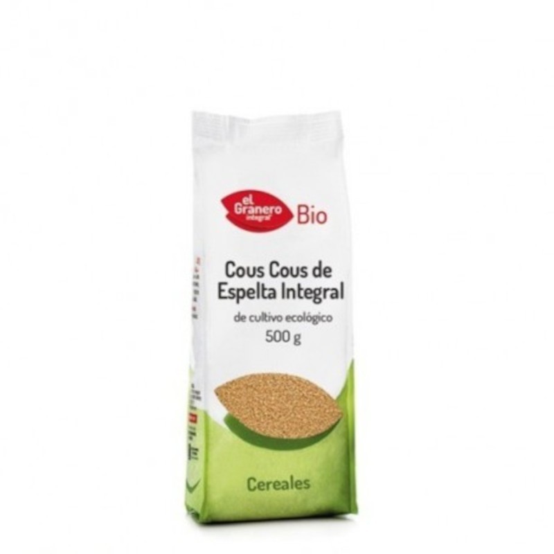 El Granero Cous Cous Integrale di Farro Integrale Biologico 500 gr