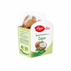 El Granero Biscoitos Artesanais Integrais Com Coco Orgânico 220 gr