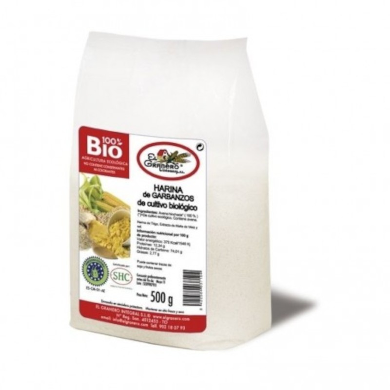 El Granero Ceci Integrali Biologici 500 gr El Granero Ceci Integrali Biologici 500 gr