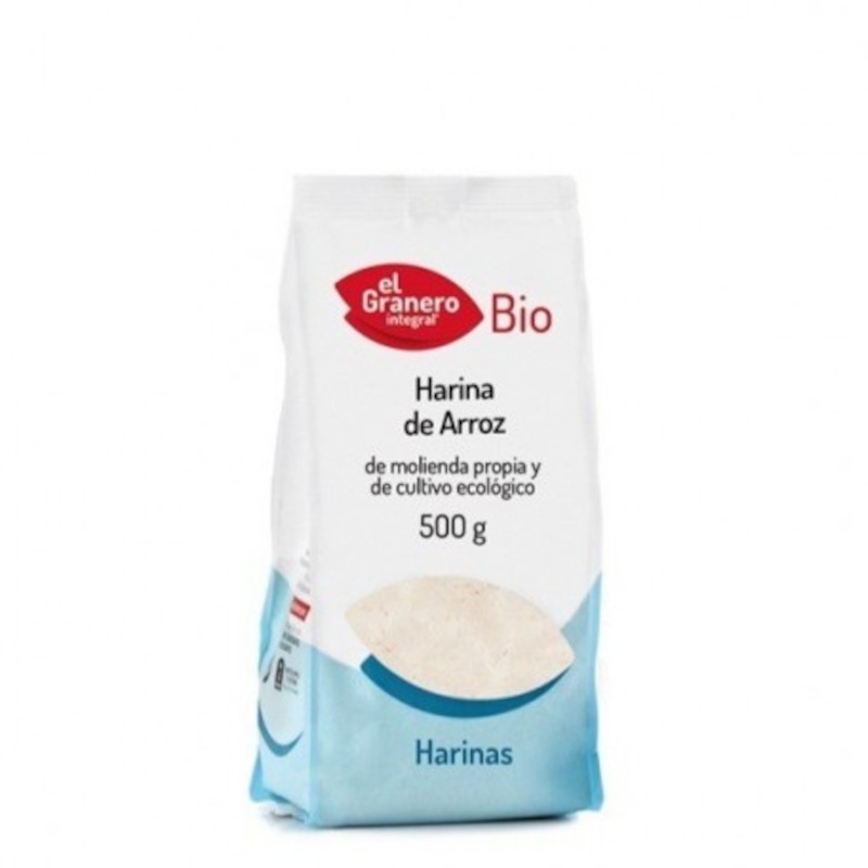 El Granero Farina di Riso Integrale Biologica 500 gr El Granero Farina di Riso Integrale Biologica 500 gr