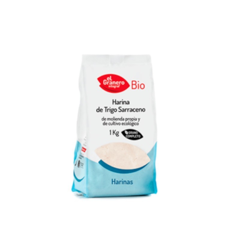 El Granero Integral Organic Buckwheat Flour 1 kg El Granero Integral Organic Buckwheat Flour 1 kg