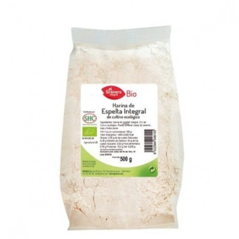 El Granero Integral Farine d'Épeautre Entier Bio 500 gr El Granero Integral Farine d'Épeautre Entier Bio 500 gr
