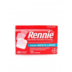 Rennie con Sacarosa 48 Comprimidos Masticable