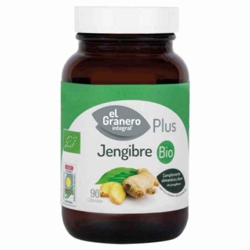 El Granero Integral Jengibre Bio 500 mg 90 Cápsulas