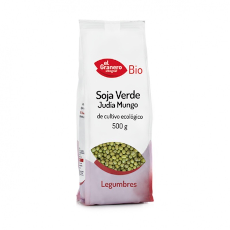 El Granero Integral Judía Mungo Soja Verde Bio 500 g