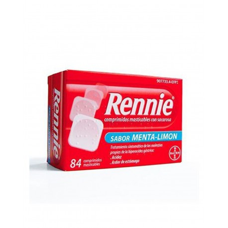 Rennie au Saccharose 84 Comprimés à Croquer