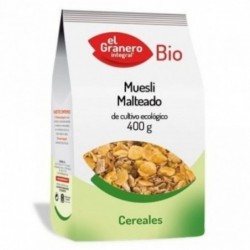 El Granero Muesli Maltado Orgânico Integral 400 gr