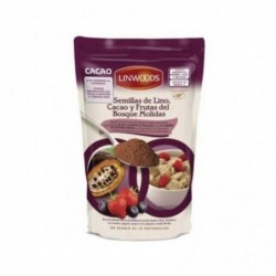 El Granero Integral Ground Flax Seeds with Cocoa and Blackberries Organic 200 gr