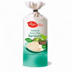 El Granero Integral Tortitas de Trigo Sarraceno y Arroz Bio 115 g