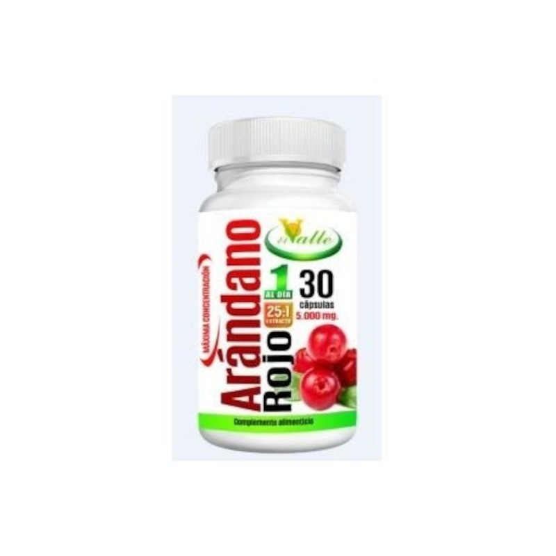 El Valle Red Cranberry 30 Capsules