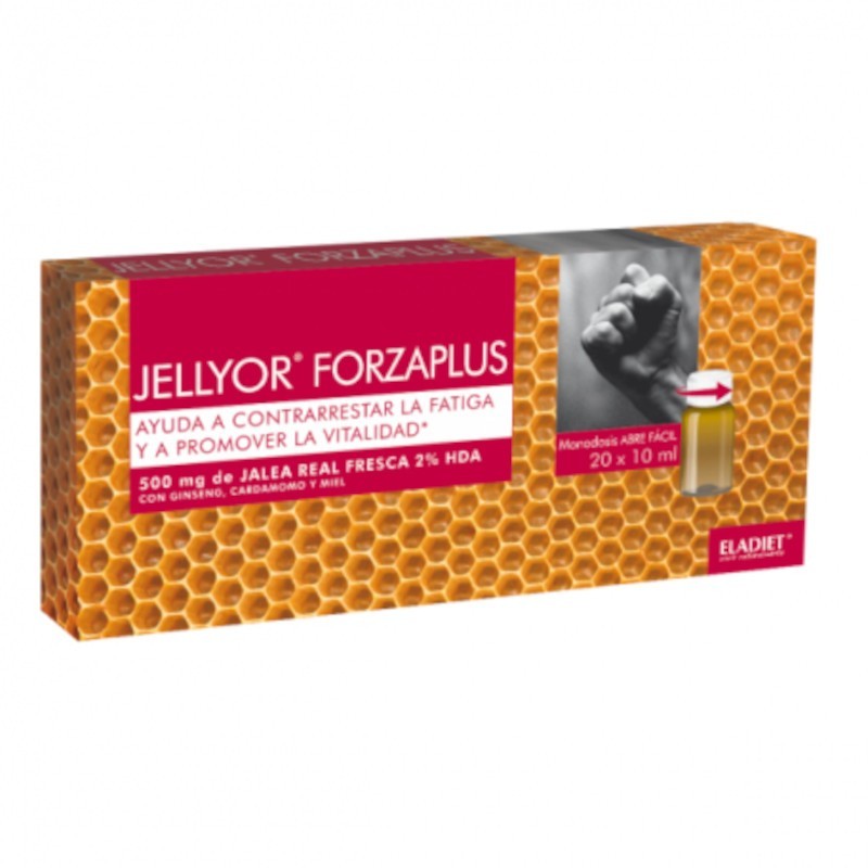 Eladiet Jellyor Forzaplus 20 Flacons 10 ml