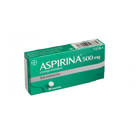 Aspirine Bayer 500 20 comprimés