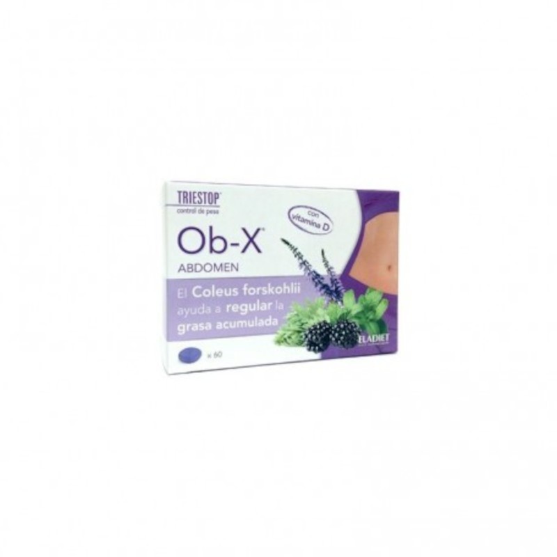Eladiet Triestop Ob-X Abdomen 60 Capsules Eladiet Triestop Ob-X Abdomen 60 Capsules