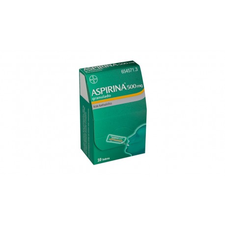BAYER Aspirin 500 mg 10 Beutel Granulat
