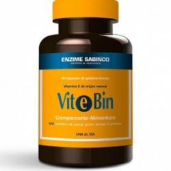 Enzima - Sabinco Vitamina E Vitebin 30 Cápsulas