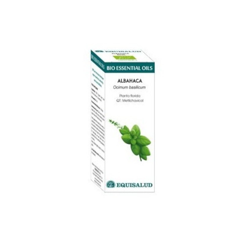 Equisalud Bio Oli Essenziali Olio Essenziale di Basilico 10 ml Equisalud Bio Oli Essenziali Olio Essenziale di Basilico 10 ml