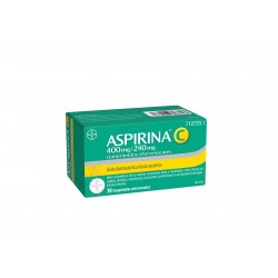 BAYER Aspirine C 10 comprimés effervescents.