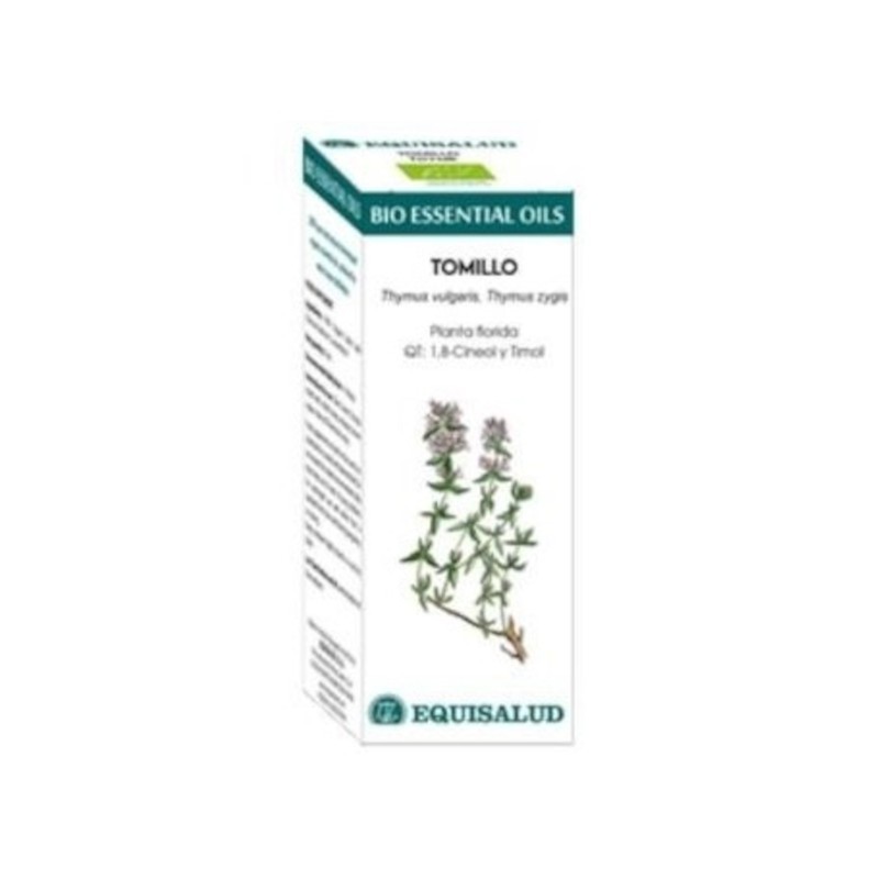 Equisalud Bio Huiles Essentielles Huile Essentielle de Thym 10 ml Equisalud Bio Huiles Essentielles Huile Essentielle de Thym 10 ml