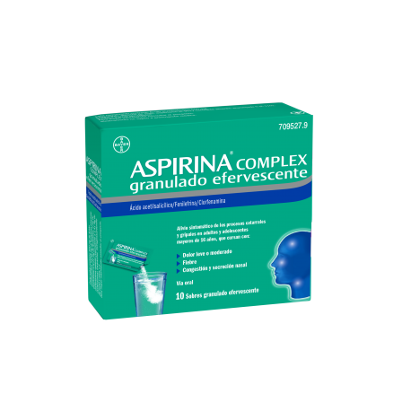 Complexe Aspirine 10 Sachets Effervescents
