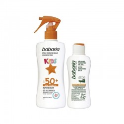 Spray Solaire Enfant Babaria Spf50+ Lot 2 Pièces
