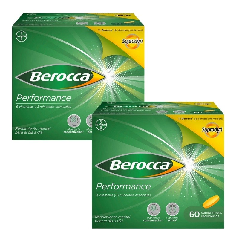 Berocca Performance double 2x60 comprimés