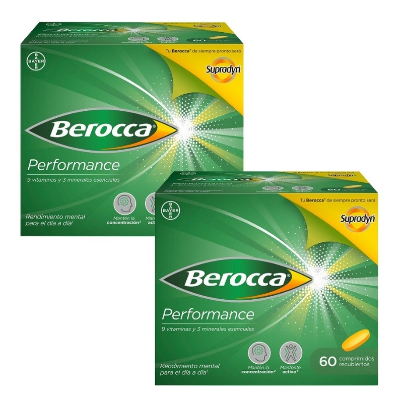 Berocca Performance double 2x60 tablets