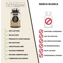 Vittalogy D3 Vitamin Premium 4000UI 2x120 Capsules