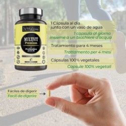 Vittalogy Multivit Premium 2x120 Cápsulas【PACK AHORRO】