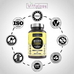 Vittalogy Multivit Premium 2x120 Capsules【SAVINGS PACK】