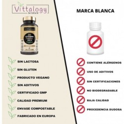 Vittalogy Vitamin D3 Premium Vegan 2x90 Capsules