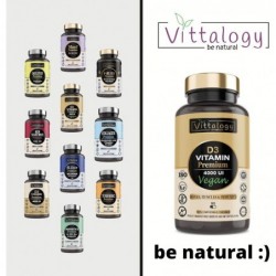 Vittalogy Vitamin D3 Premium Vegan 2x90 Capsules
