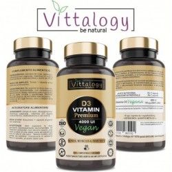 Vittalogy Vitamin D3 Premium Vegan 2x90 Capsules