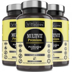 Vittalogy Multivit Premium 3x120 Cápsulas【PACK AHORRO】