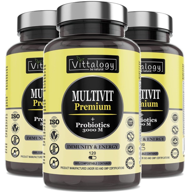 Vittalogy Multivit Premium 3x120 Capsules Vittalogy Multivit Premium 3x120 Capsules