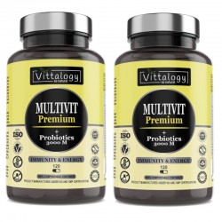 Vittalogy Multivit Premium 2x120 Cápsulas【PACK AHORRO】