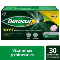 BEROCCA BOOST Guarana 30 Effervescent Tablets
