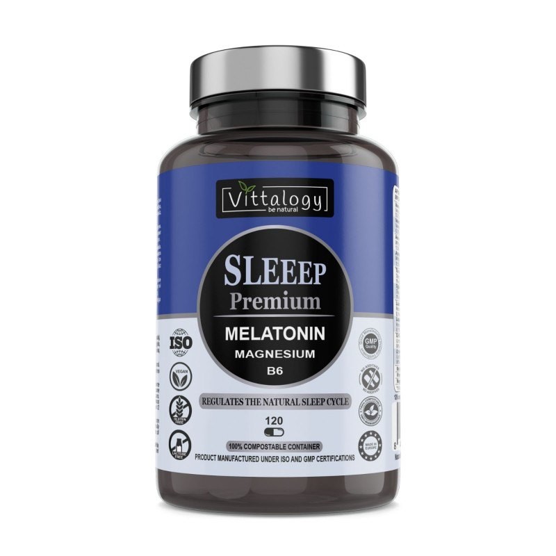 Vittalogy Sleep Premium Mélatonine 120 gélules Vittalogy Sleep Premium Mélatonine 120 gélules