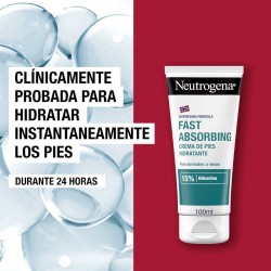 NEUTROGENA Crema Pies Absorción Inmediata DUPLO 2x100ml