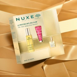 Nuxe Anti-Aging Glow Routine: Super Serum [10] 30ml + Merveillance Lift Glow 15ml + Huile Prodigieuse 10ml