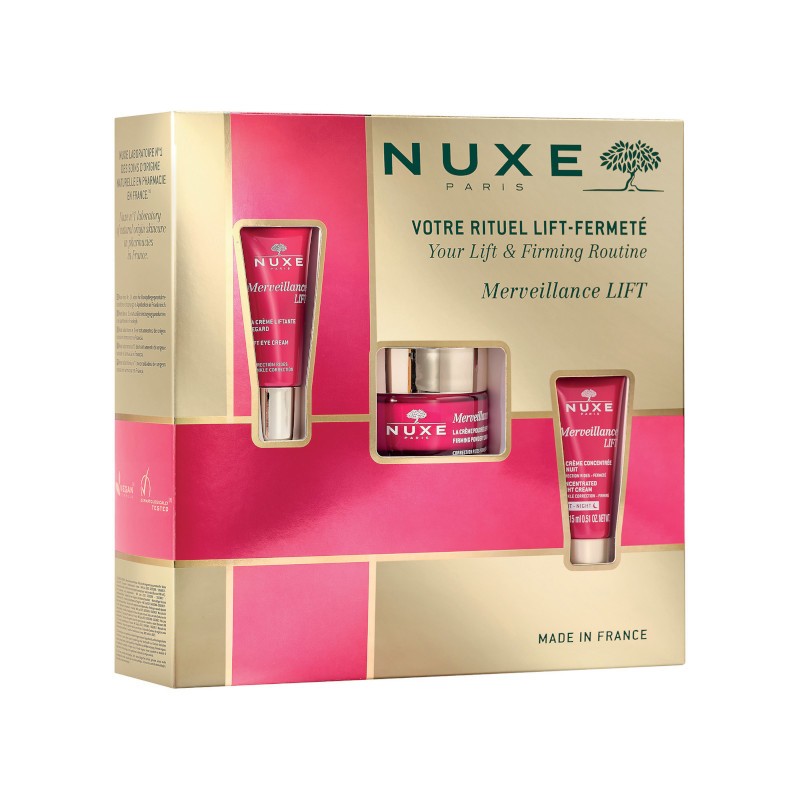 Nuxe Firmness routine: Powder cream 50ml + Eye contour 15ml + Night cream 15ml