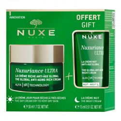 Nuxe Nuxuriance ULTRA Crema Rica Antiedad Global + Crema Global Noche 15ml DE REGALO