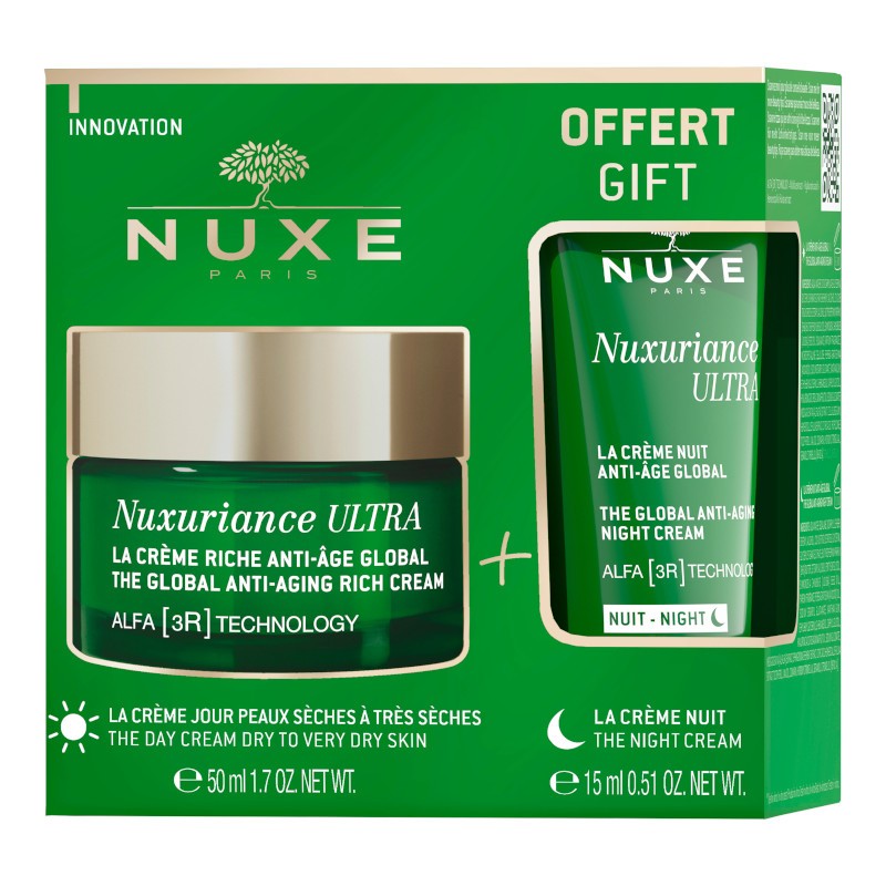 Nuxe Nuxuriance ULTRA Crema Rica Antiedad Global + Crema Global Noche 15ml DE REGALO Nuxe Nuxuriance ULTRA Crema Rica Antiedad Global + Crema Global Noche 15ml DE REGALO