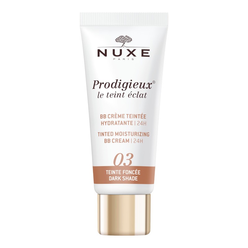 Nuxe Prodigieux BB Cream Moisturizing with Color Le Teint Èclat Dark Tone 30ml