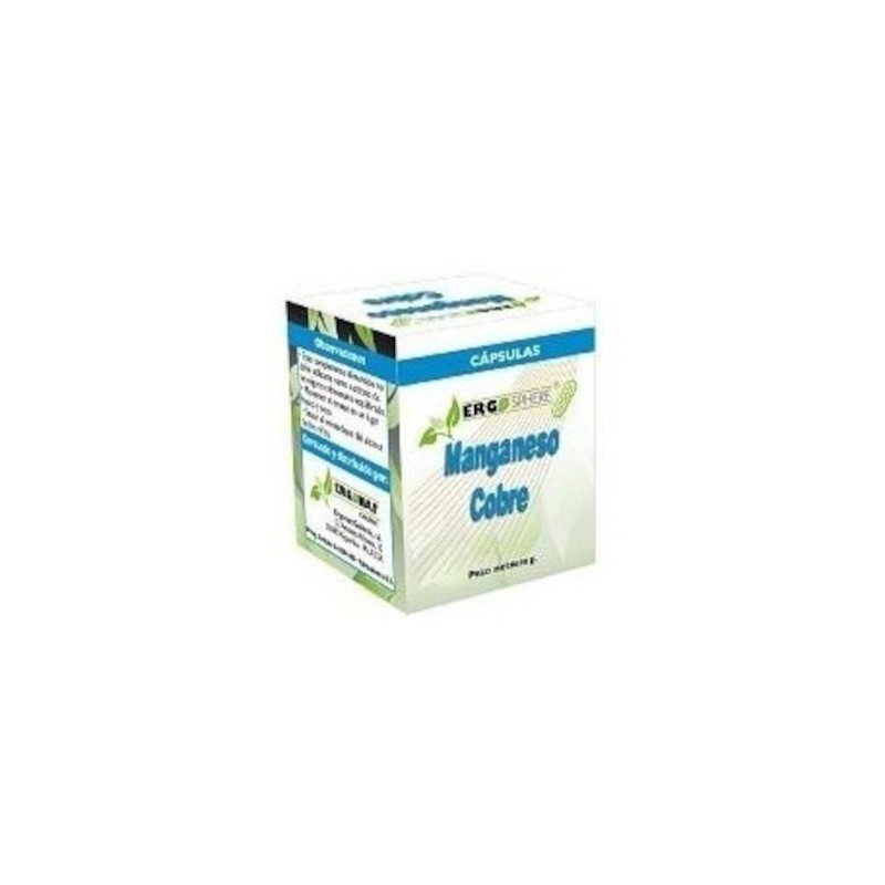 ERGONATURAL Manganese Ergosphere 50 Capsules