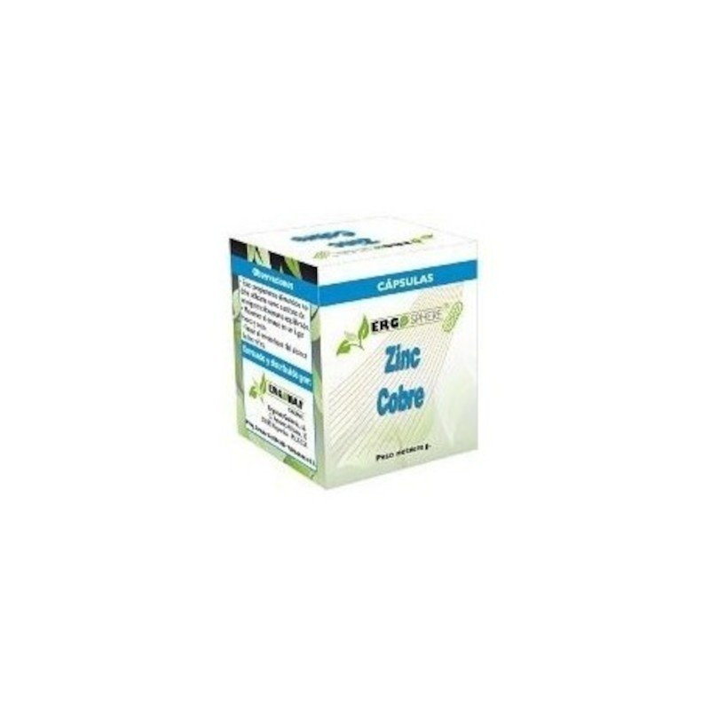 ERGONATURAL Zinco + Rame Ergosfera 50 Capsule