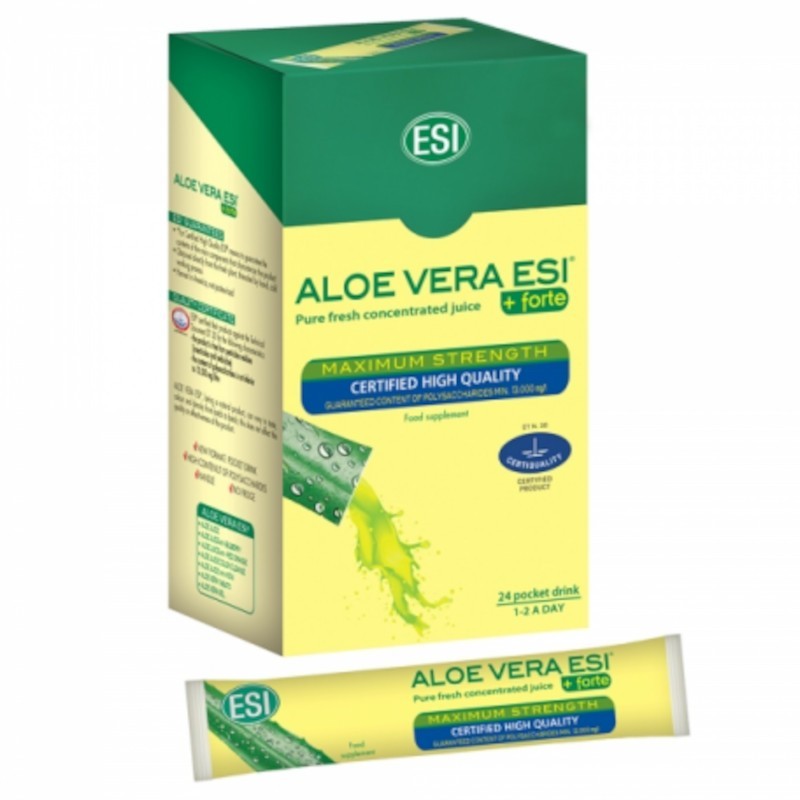 Esi Aloe Vera Forte Saft 24 Umschläge Esi Aloe Vera Forte Saft 24 Umschläge
