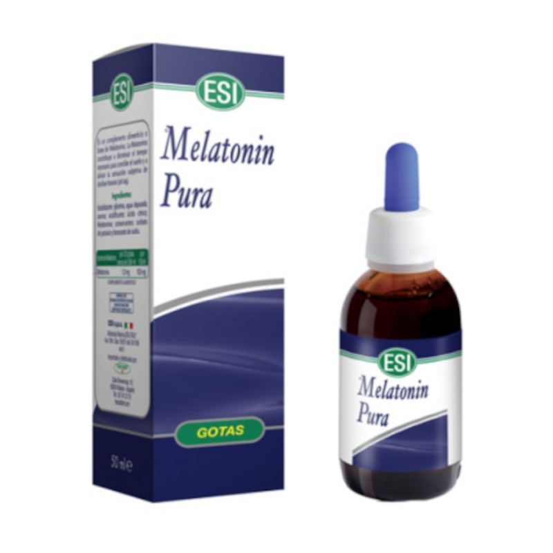 Esi Mélatonine Gouttes 1 mg Pure 50 ml Esi Mélatonine Gouttes 1 mg Pure 50 ml