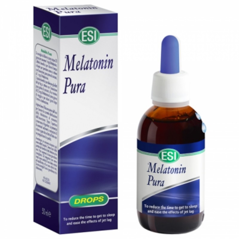 Esi Mélatonine Gouttes 1,9 mg Pure 50 ml Esi Mélatonine Gouttes 1,9 mg Pure 50 ml